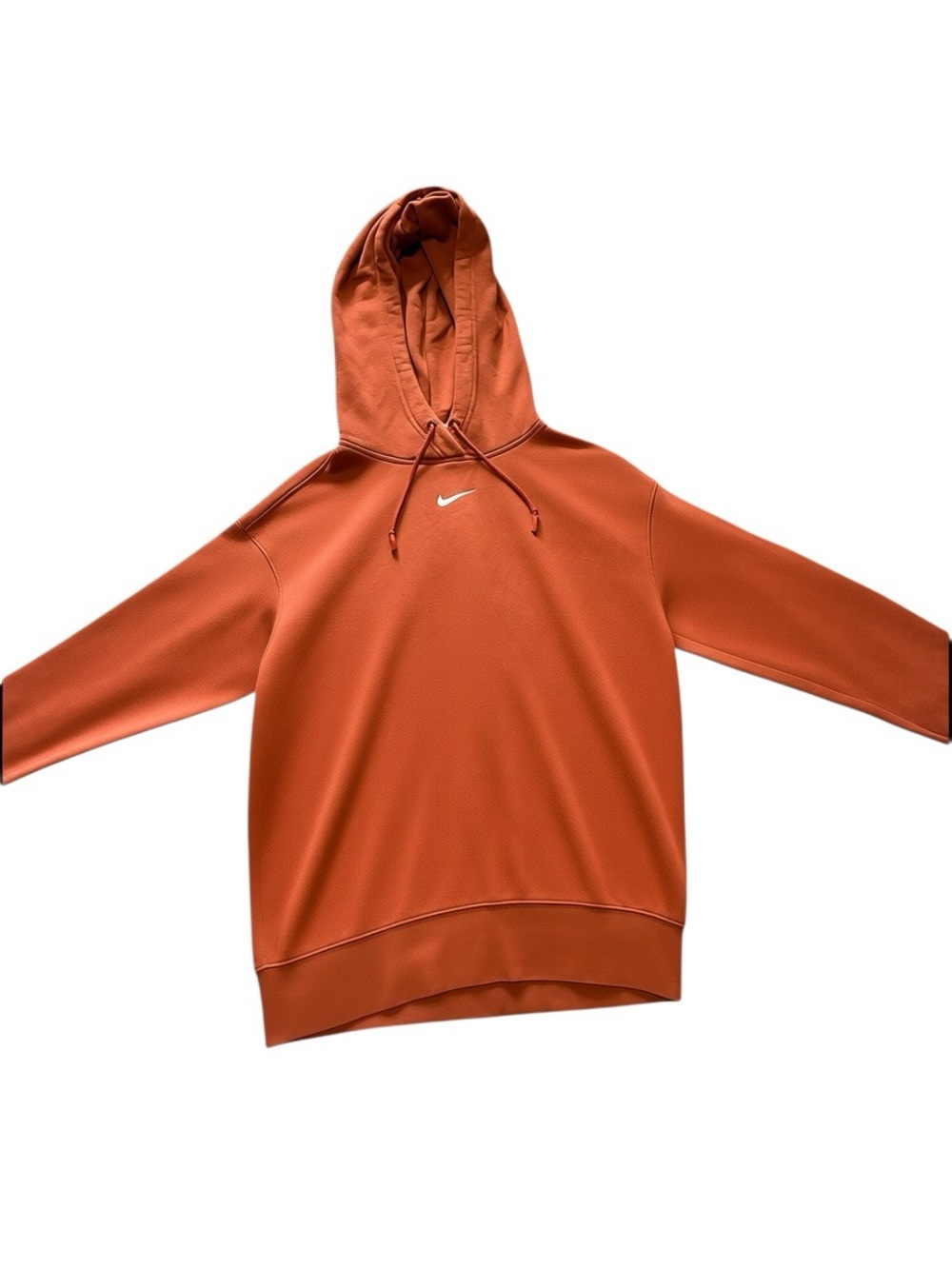Nike Men's Rust Orange Pullover Hoodie